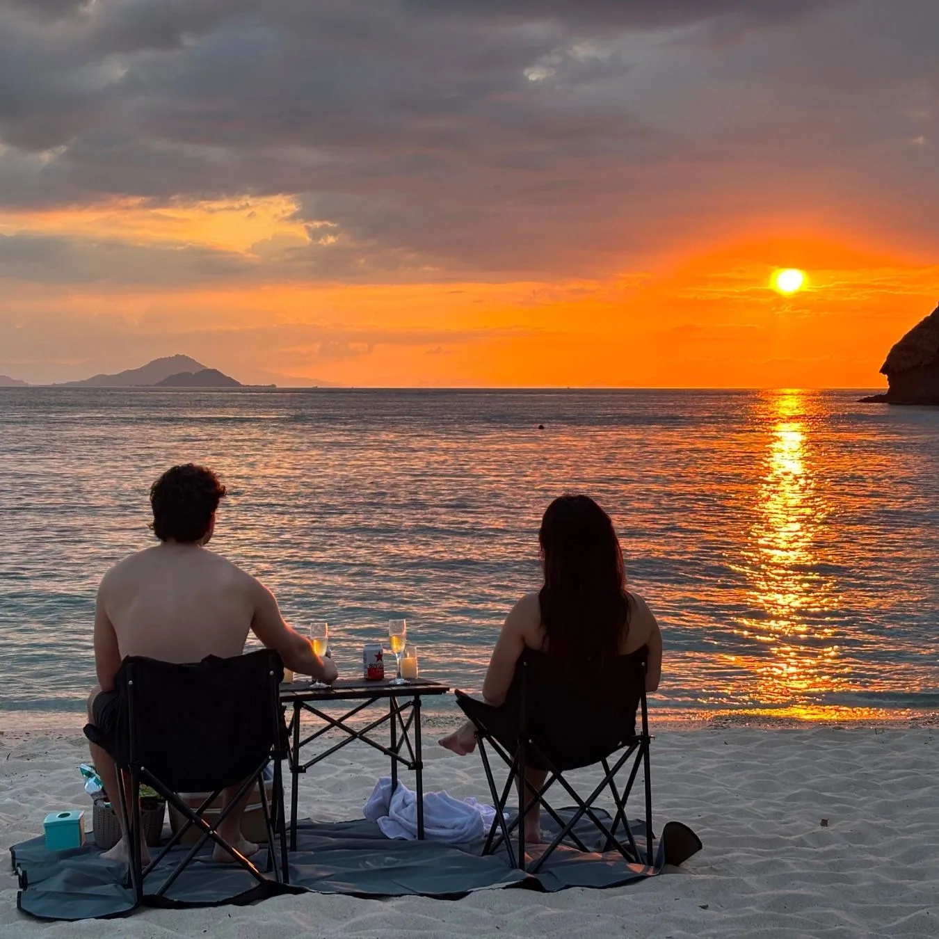 Komodo National Park Sunset Yacht Boat Trip