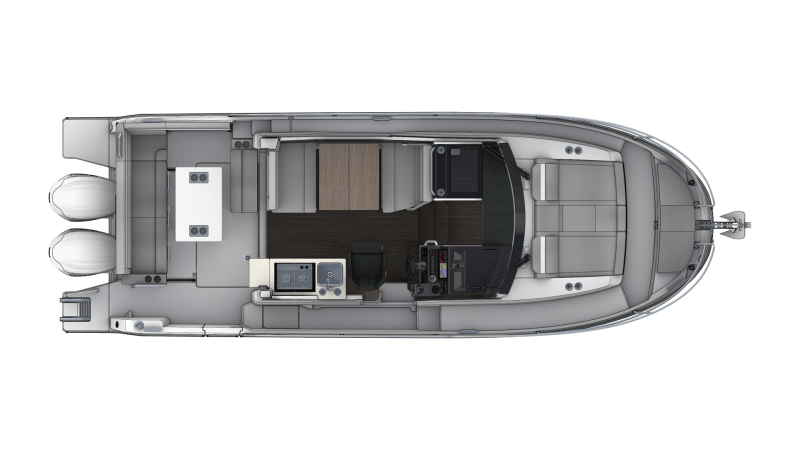 Merry Fisher 895 Layout Kapal 1 Jual Kapal Merry Fisher 895