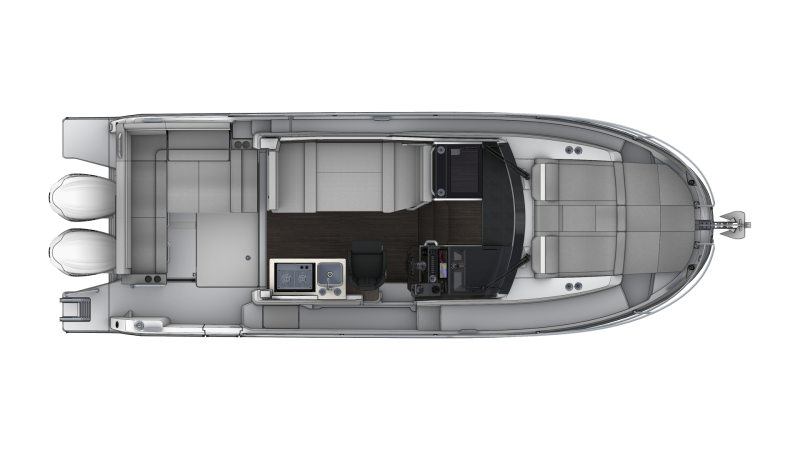 Merry Fisher 895 Layout Kapal 2 Jual Kapal Merry Fisher 895