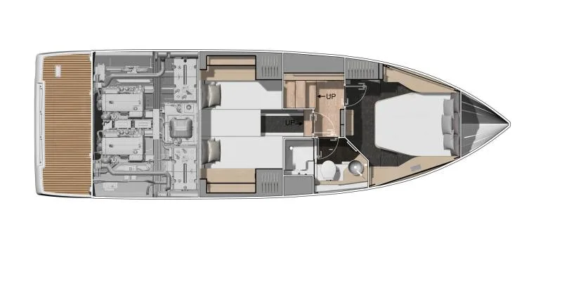 Layout Kapal Jeanneau DB 37 IB