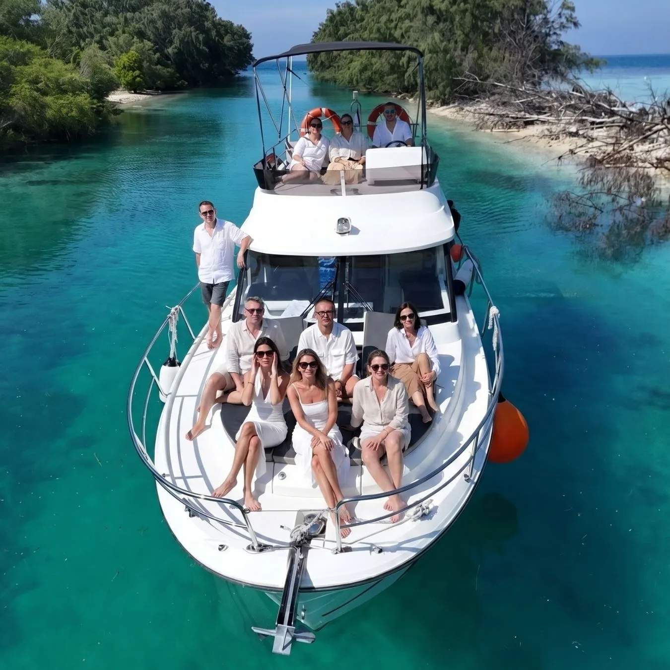 Jakarta Kepulauan Seribu Boat Yacht Trip 44